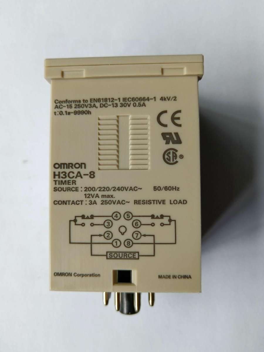 OMRON 数字定时器H3CA-8 AC200/220/240